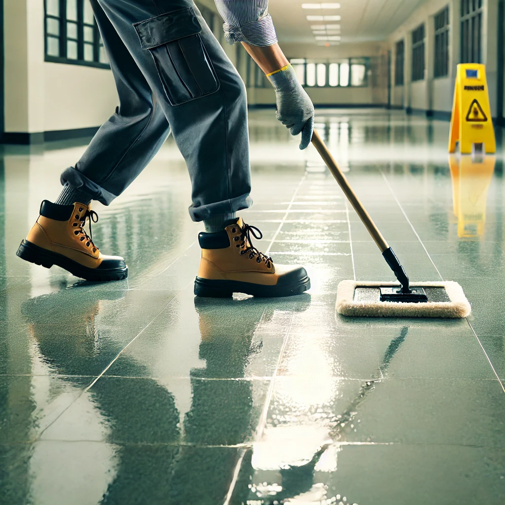 Stripping VCT Floor